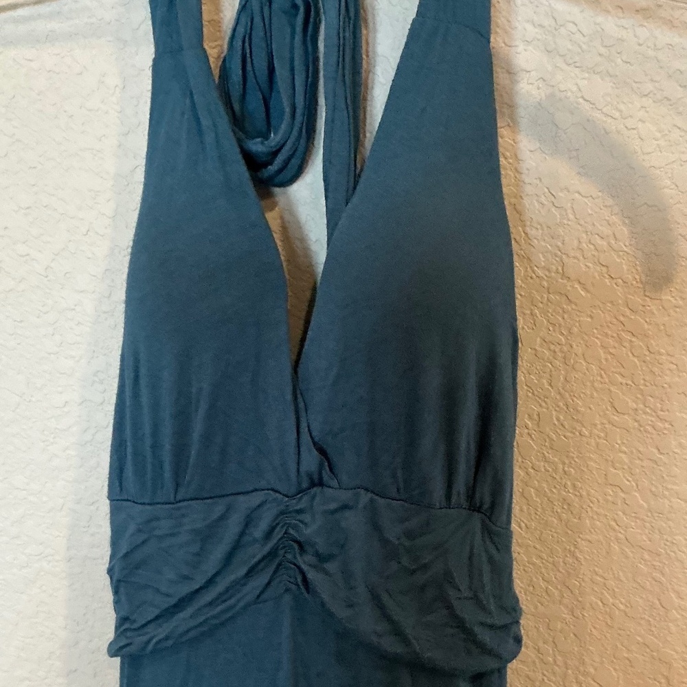 Long halter type dress